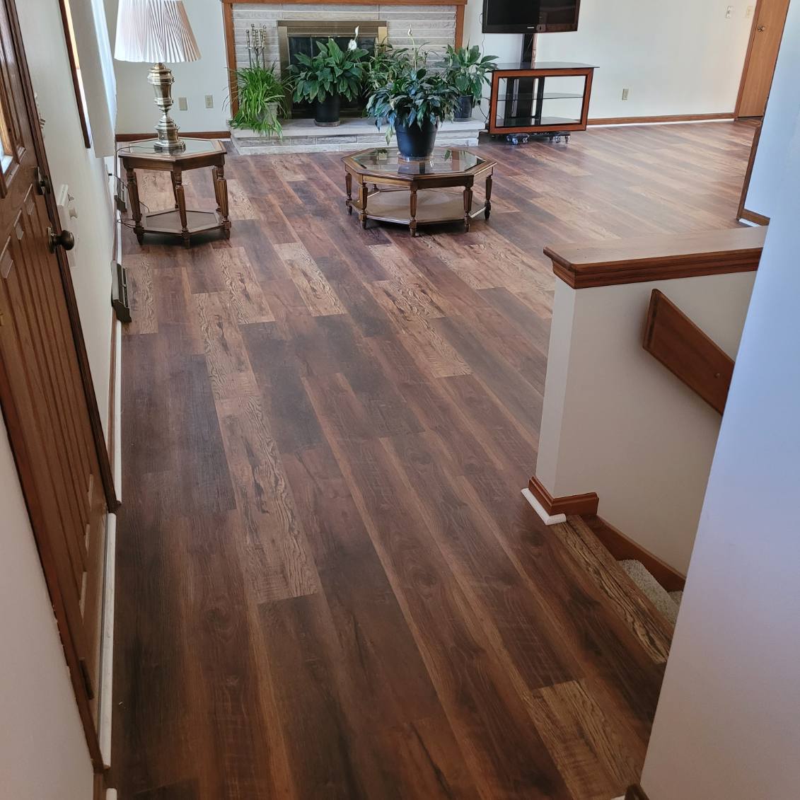 Vinyl Flooring Project